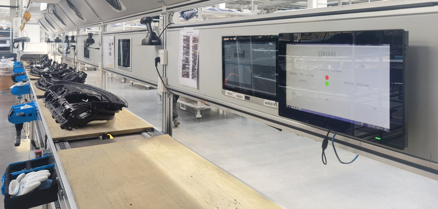 雙層倍速鏈汽車儀表臺(tái)組裝線 雙層倍速鏈汽車儀表臺(tái)組裝線